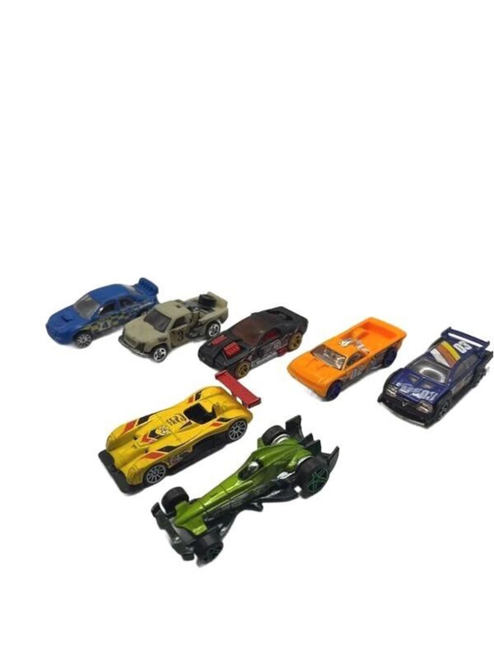 Hot Wheels 7 Car Lot Vintage Diecast Toy Cars